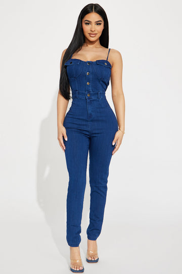 Denim Jumpsuits & Rompers For Women | Fashion Nova