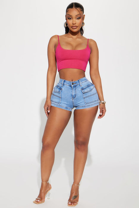 Jean shorts fashion hot sale nova