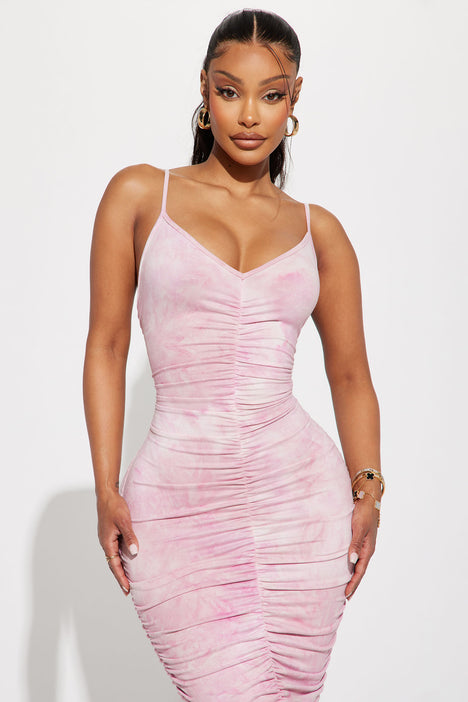 Tie dye bodycon dress fashion nova top