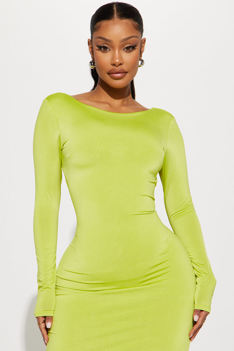 Eloise Maxi Dress - Lime | Fashion Nova, Dresses | Fashion Nova