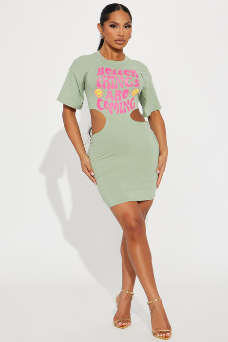 Fashion nova t shirt sale dress
