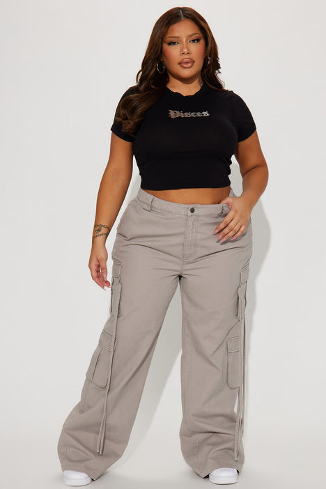 Fashion nova plus new arrivals size cargo pants