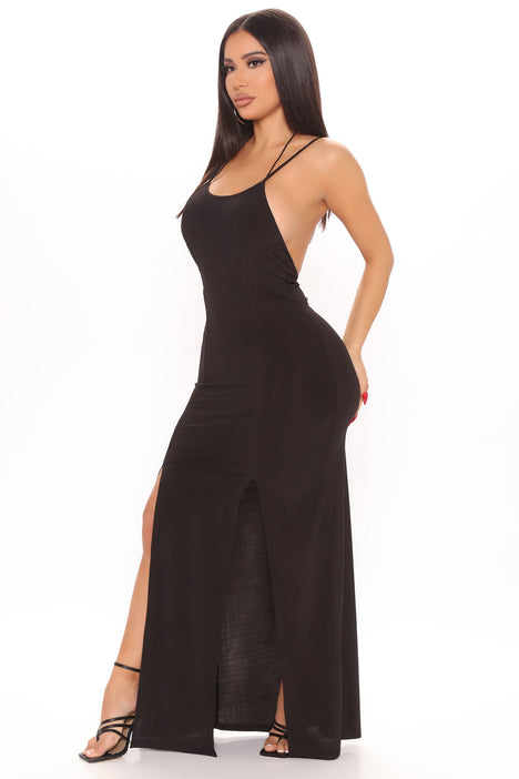 Fashion nova best sale slit dress