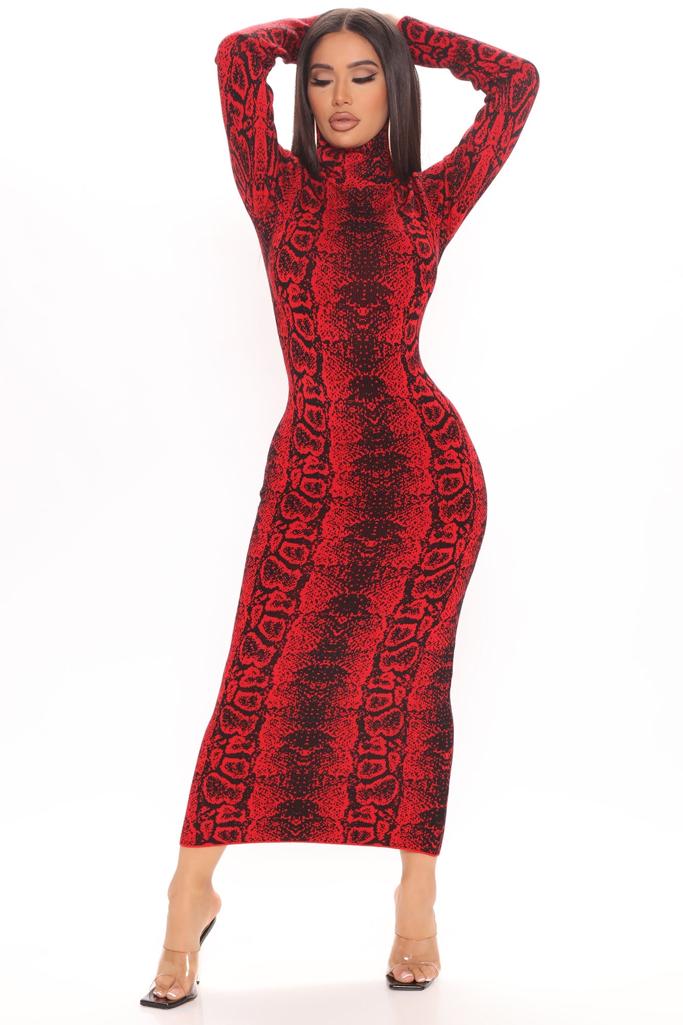 Fashion nova clearance snake print dress