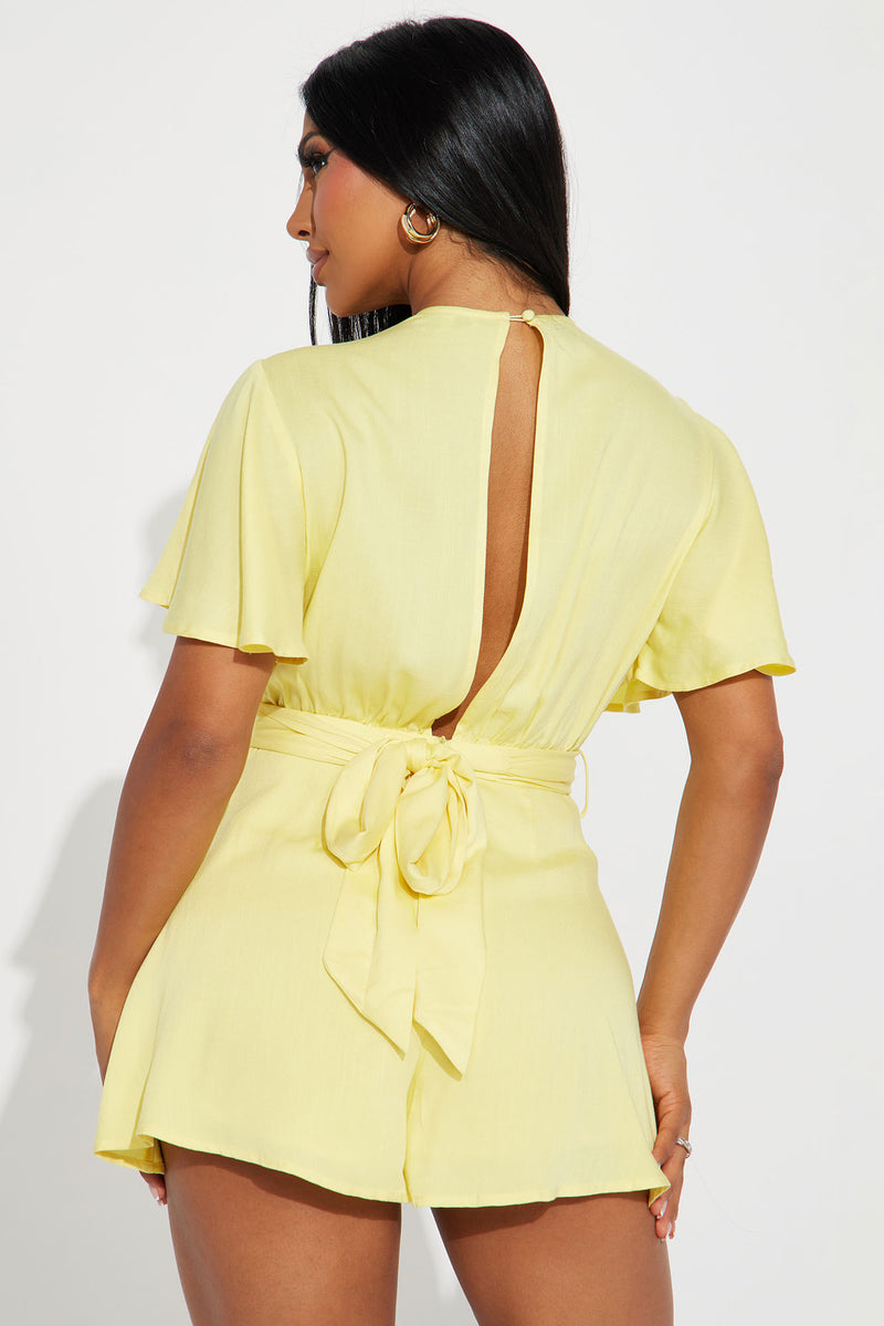 Alisha Romper - Yellow | Fashion Nova, Rompers | Fashion Nova