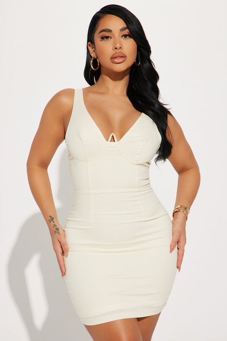 Plus size white dress fashion nova online