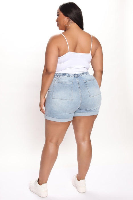 Jogger shorts cuffed deals