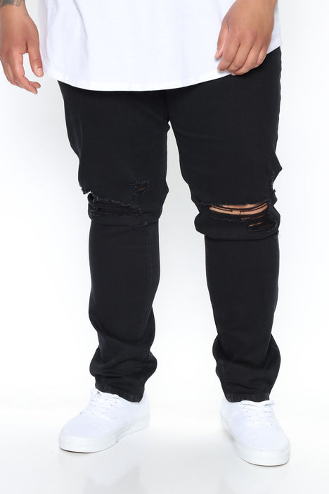 Fashion nova men black jeans on sale