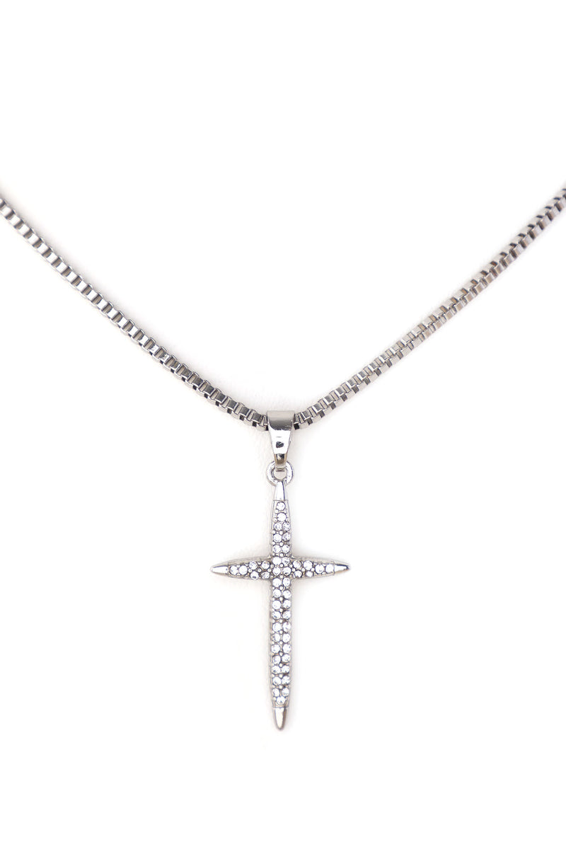 On My Best Behavior Necklace Silver Fashion Nova, Jewelry Fashion