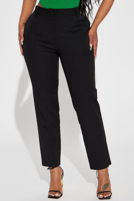 Fashion nova black pants online