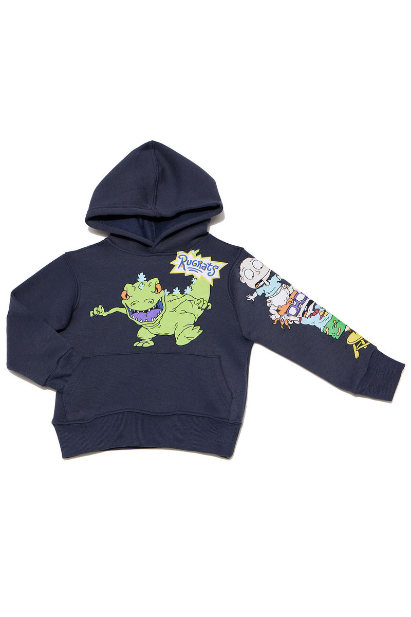 Mini Rugrat Monster Fleece Hoodie - Charcoal | Fashion Nova, Kids Tops ...