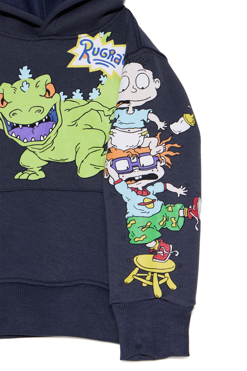Mini Rugrat Monster Fleece Hoodie - Charcoal | Fashion Nova, Kids Tops ...