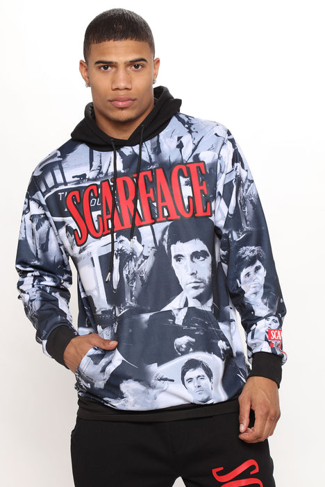 Scarface hoodie bershka sale