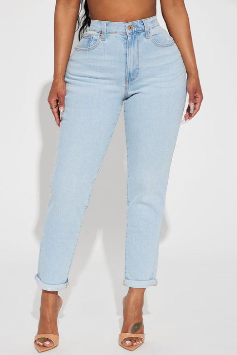 Fashion nova mom jeans review online