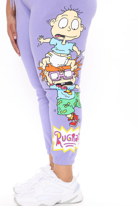 Best Buds Rugrats Sweatpants Lavender Fashion Nova Pants
