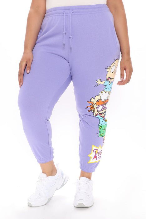 Purple shop rugrats sweatpants