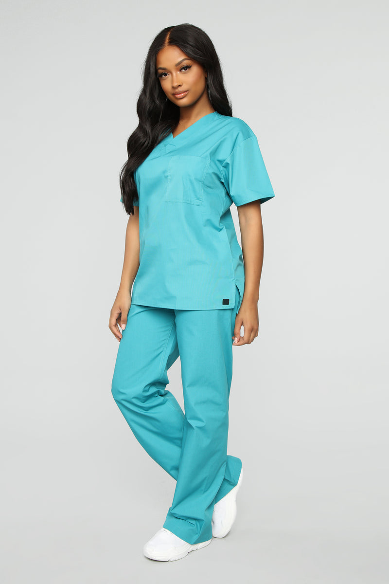 All Better Now Scrub Pant - Turquoise | Fashion Nova, Scrubs | Fashion Nova
