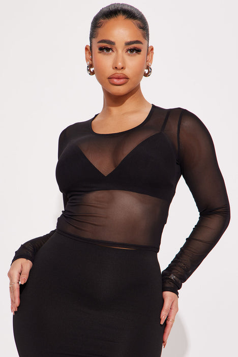Tight mesh top 2025