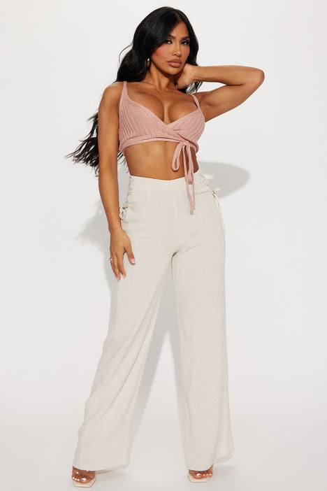 Fashion nova linen pants online