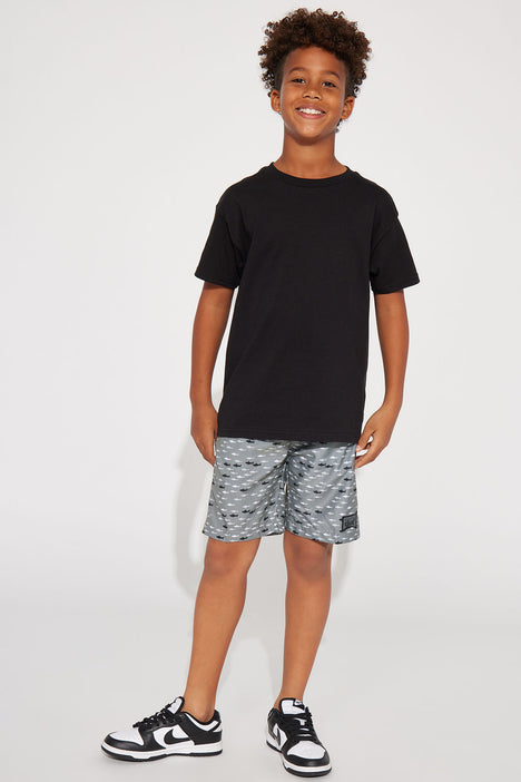 Boys shark swimwear top