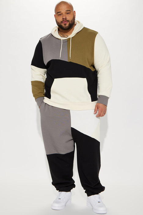 Fashion nova store color block hoodie