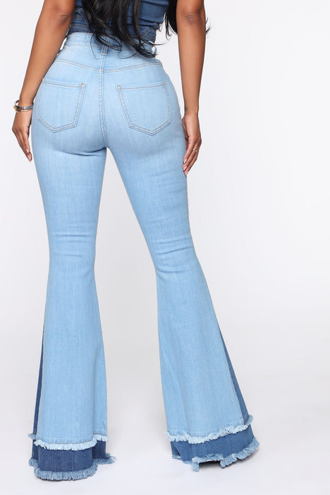Bell bottom jeans fashion nova deals