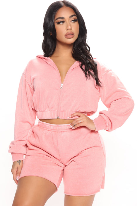 Fashion nova pink hoodie store