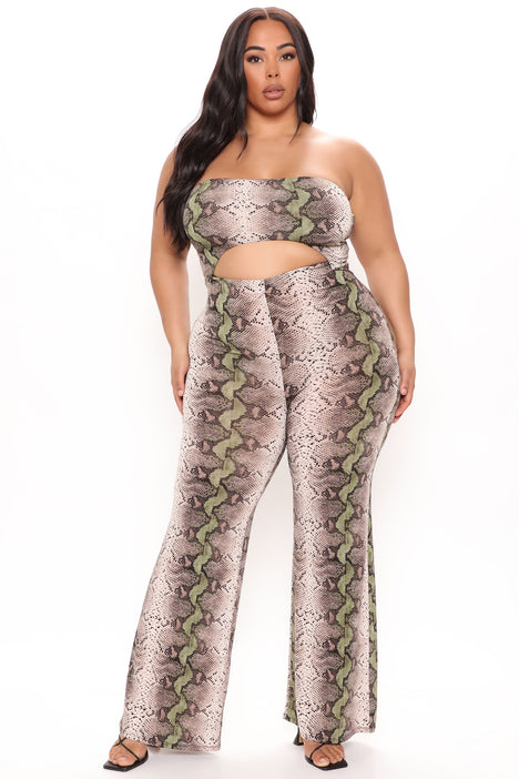 Snakeskin romper best sale fashion nova
