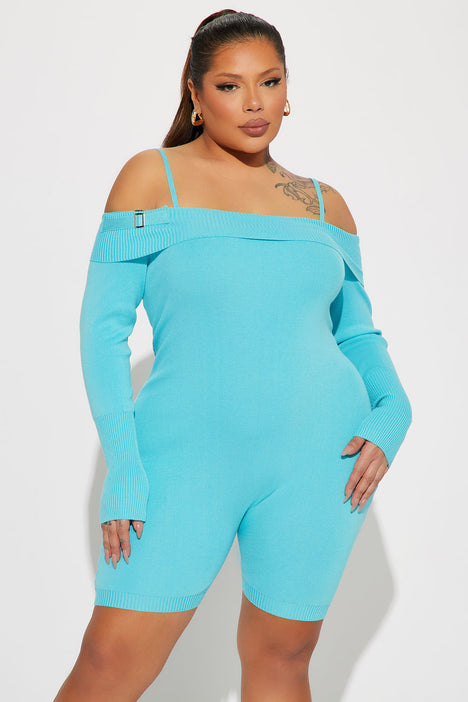 Plus size on sale sweater romper
