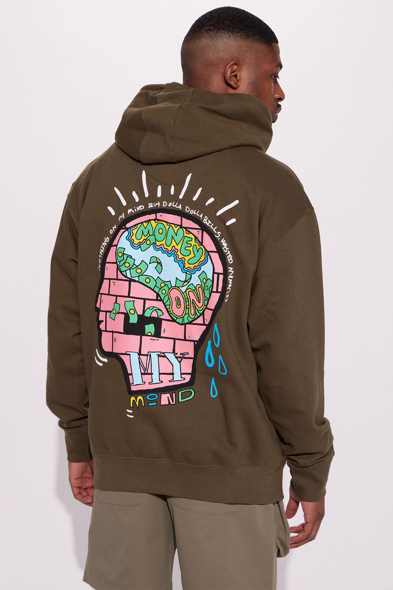 Money On My Mind 2 Hoodie - Green | Fashion Nova, Mens Graphic Tees | Fashion  Nova