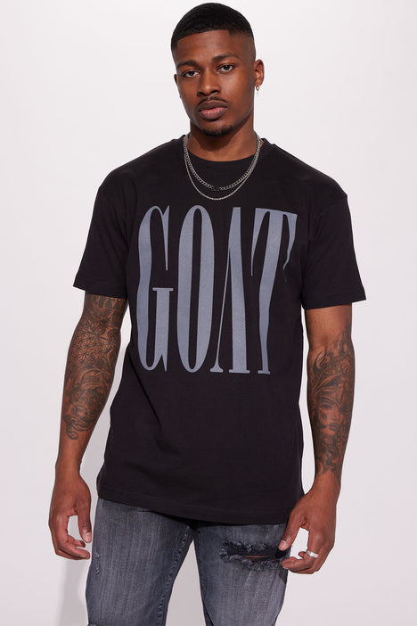 The Big Goat Short Sleeve Tee Black Fashion Nova Mens Graphic