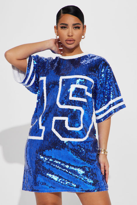 Fashion nova sales sequin jersey dress