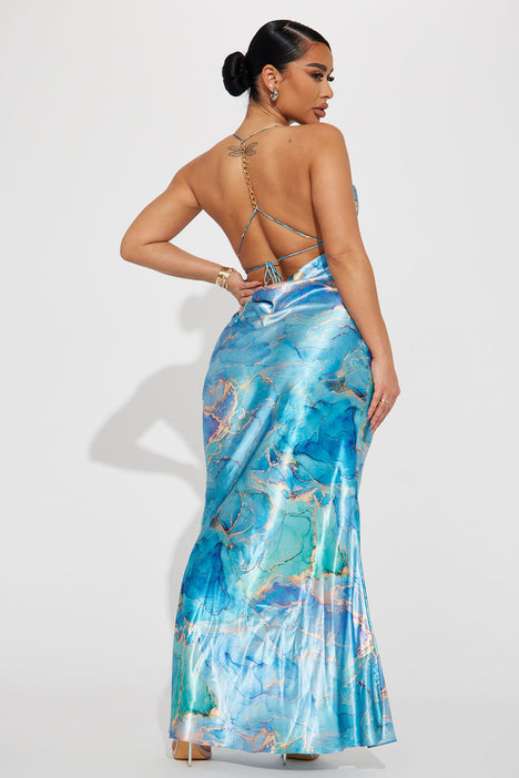 La Rochelle Maxi Dress - Blue | Fashion Nova, Dresses | Fashion Nova