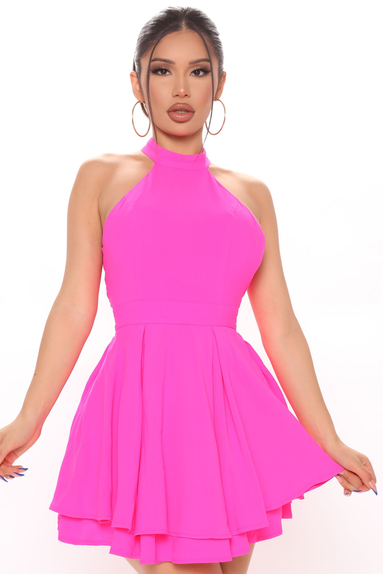 Fashion nova fit and flare sales dresses
