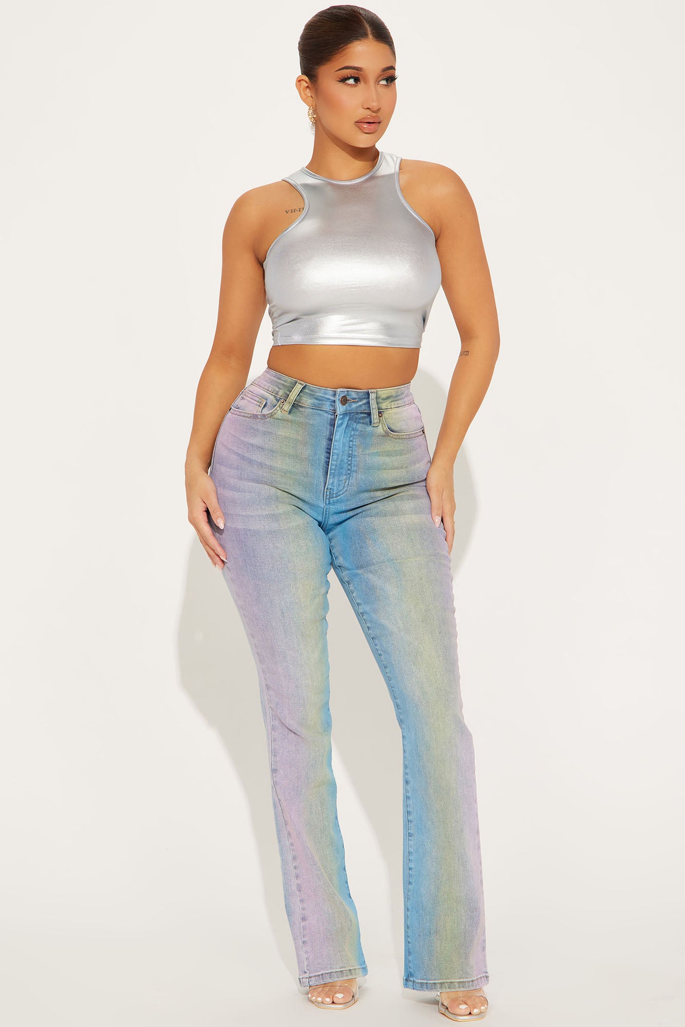 Empyre Skeletor Kitt Medium Wash Denim Skinny Jeans