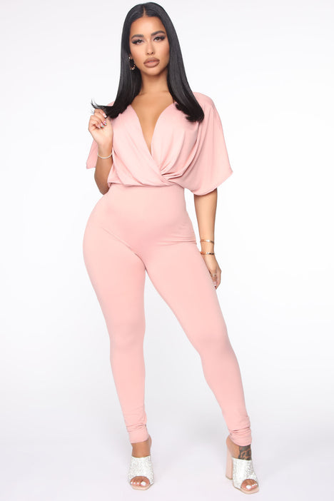 Top more than 153 pink jumpsuit fashion nova super hot