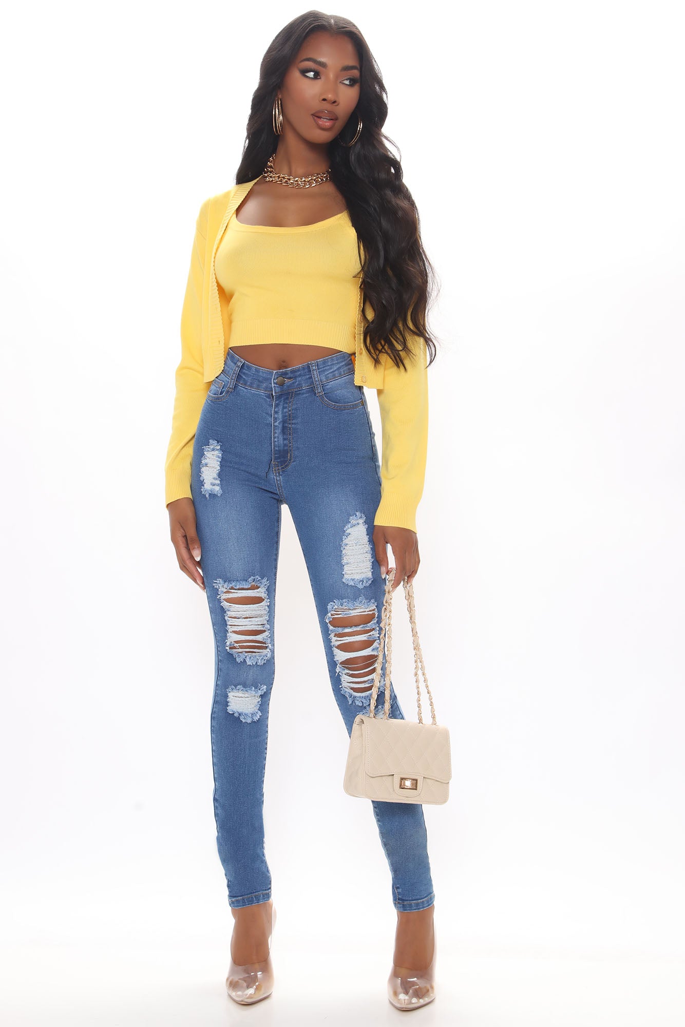 Distressed hotsell jeans tall