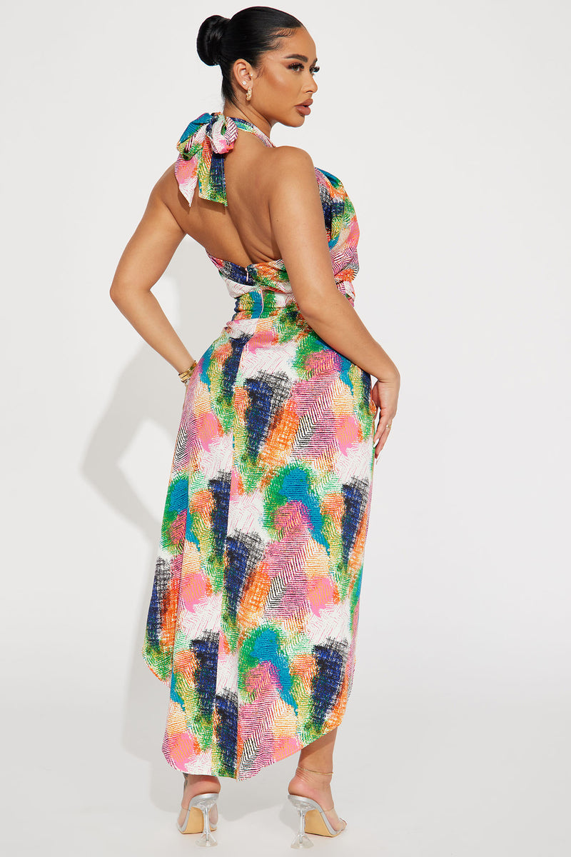 Full Of Life Midi Dress - Multi Color | Fashion Nova, Dresses | Fashion ...