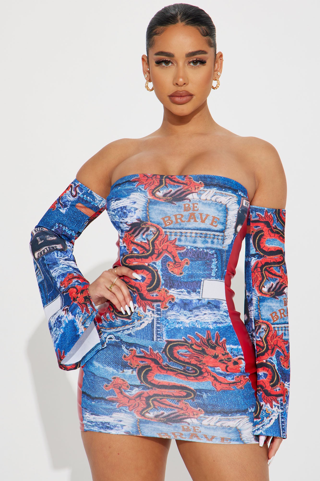 Fashion nova store oriental dress