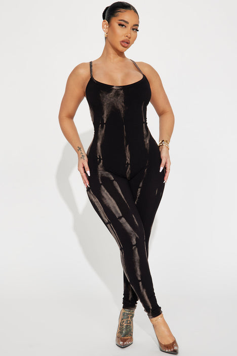 Tie dye jumpsuit fashion nova hotsell