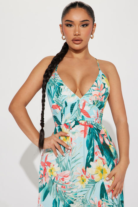 Fashion nova sales tropical dress