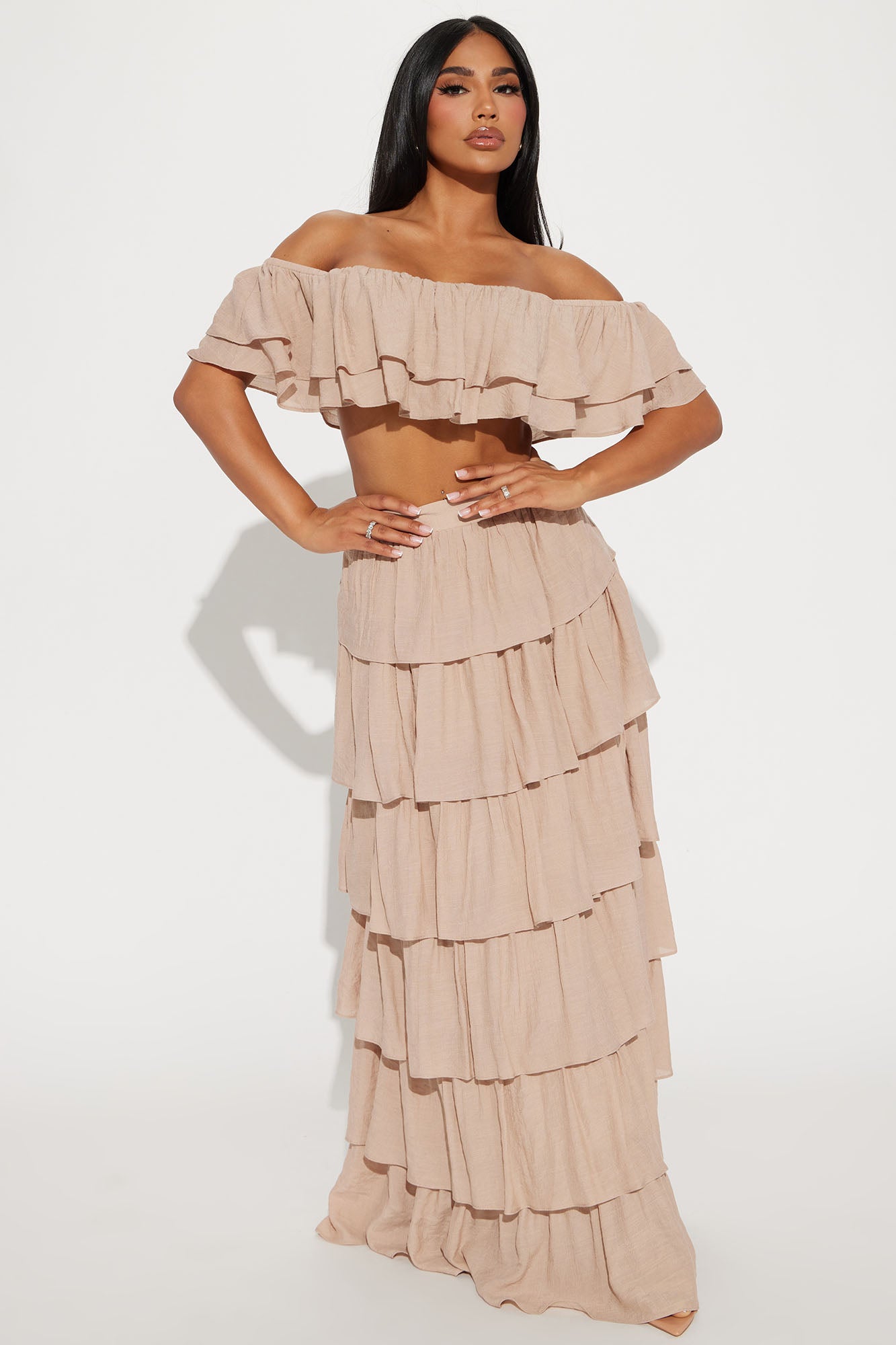 Maxi skirt set fashion nova sales