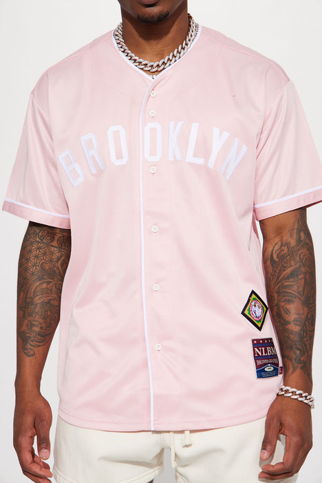 Brooklyn Royal Giants Baseball Jersey - Pink