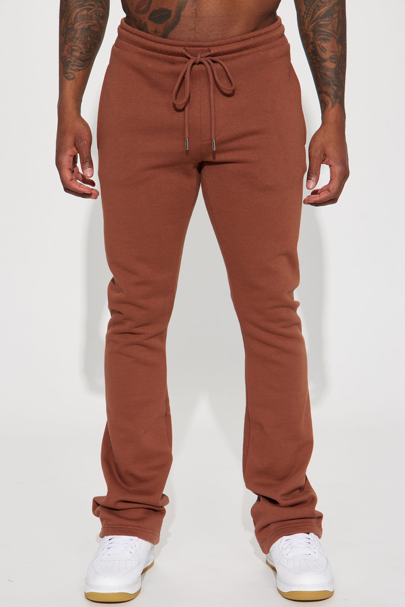 Stacked joggers best sale fashion nova
