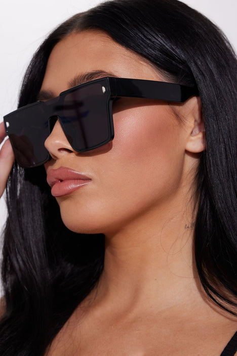 Miami Weekend Sunglasses Black Fashion Nova Sunglasses