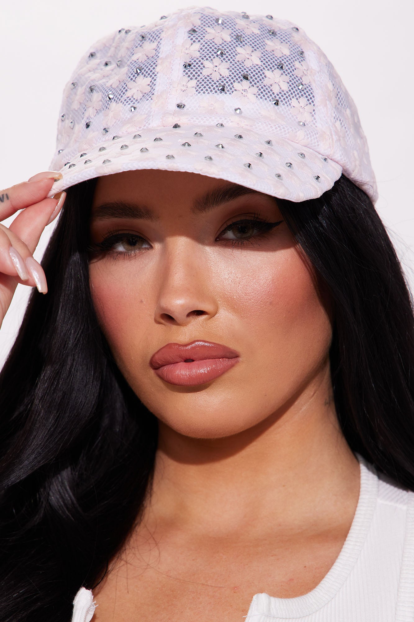 Blush outlet baseball cap
