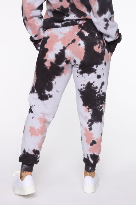 Tie dye joggers fashion nova shop