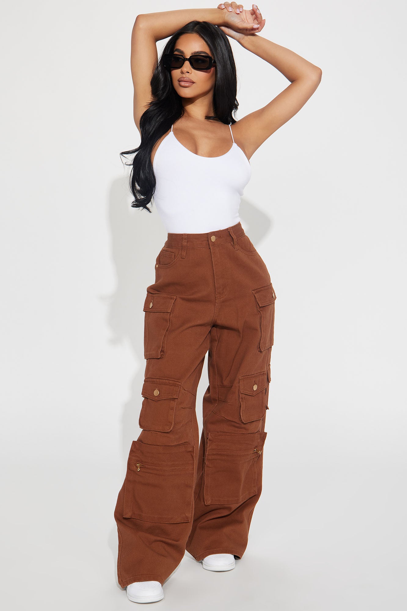 Women's petite cargo pants on sale