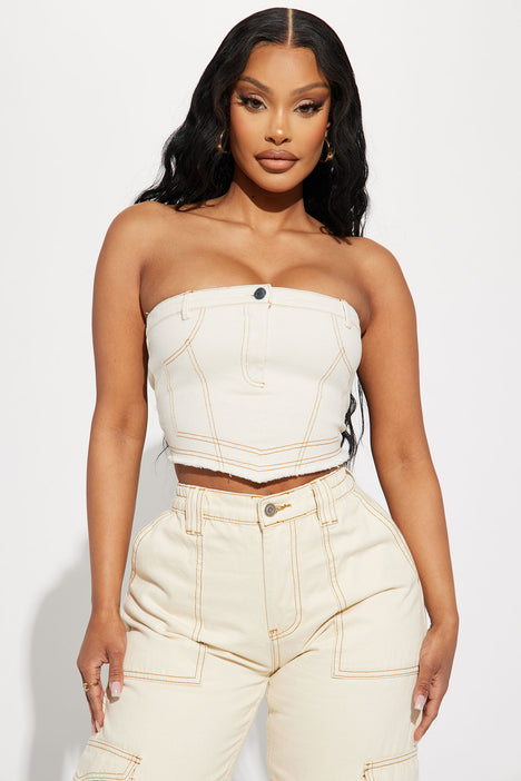 Fashion nova tube best sale top