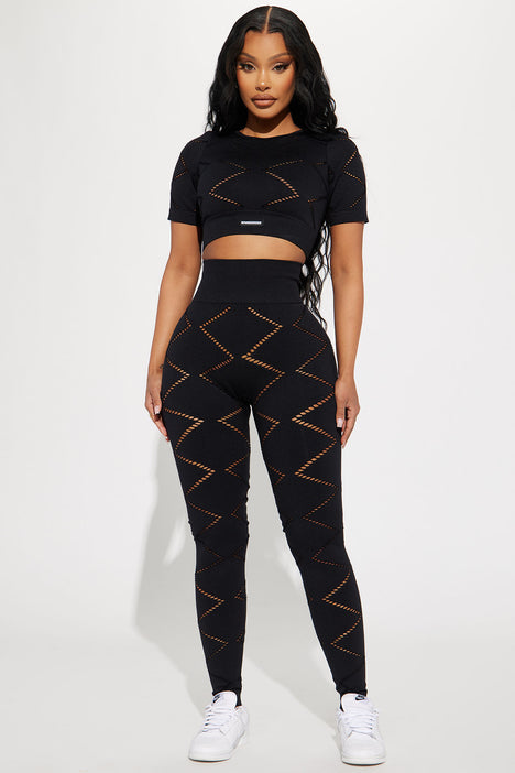 Diamond Girl Seamless Legging Black